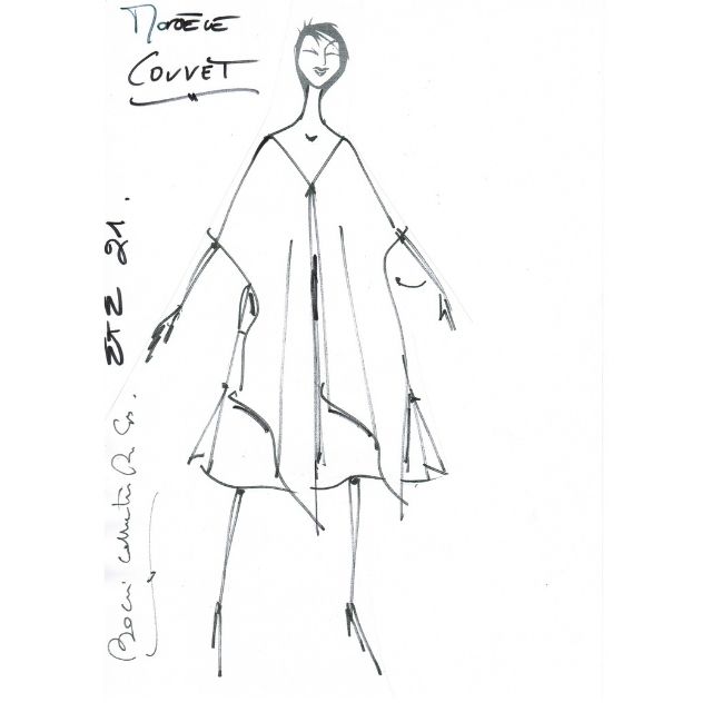 Couvet | Robe en lin | Etole | Made in France | Dou Bochi|