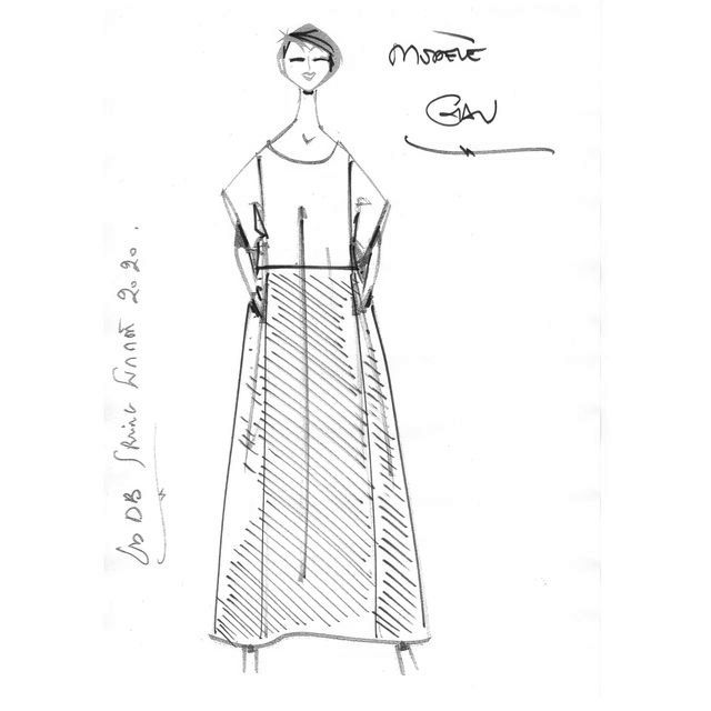 Robe trapèze en lin | Made in France | Dou Bochi | Gau