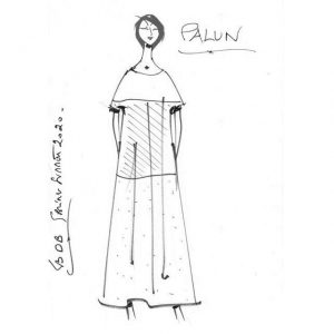 Robe trapèze en lin | Made in France | Dou Bochi | Palun