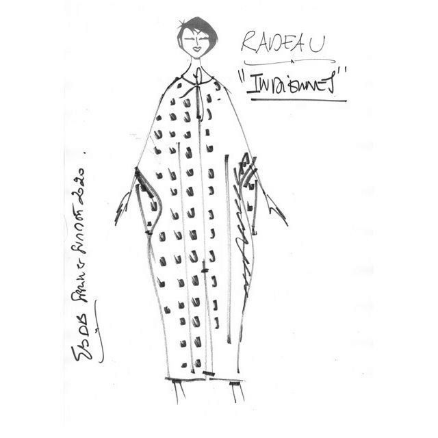 Robe ample en coton | Made in France | Dou Bochi | Radeau