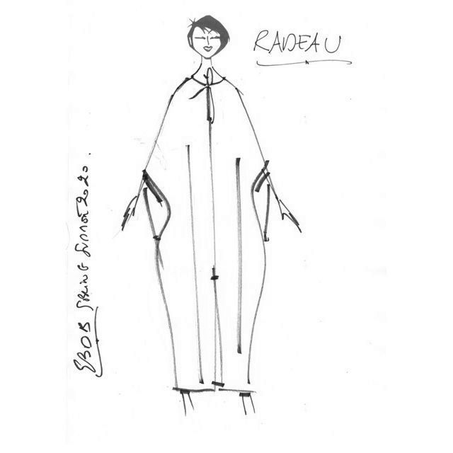 Robe ample en lin | Made in France | Dou Bochi | Radeau