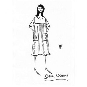 Robe trapèze en lin | Made in France | Dou Bochi | Sœur Organ